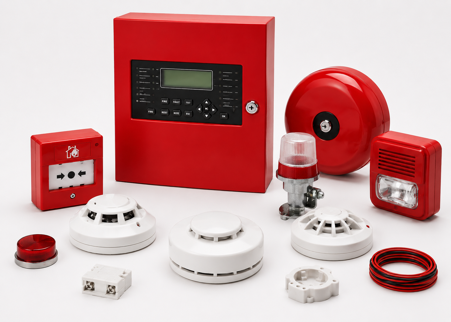 Fire alarm and safety products